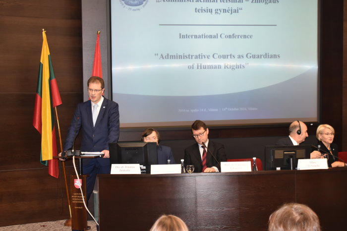 Administrative courts’ case-law concerning human rights protection was discussed in an international conference