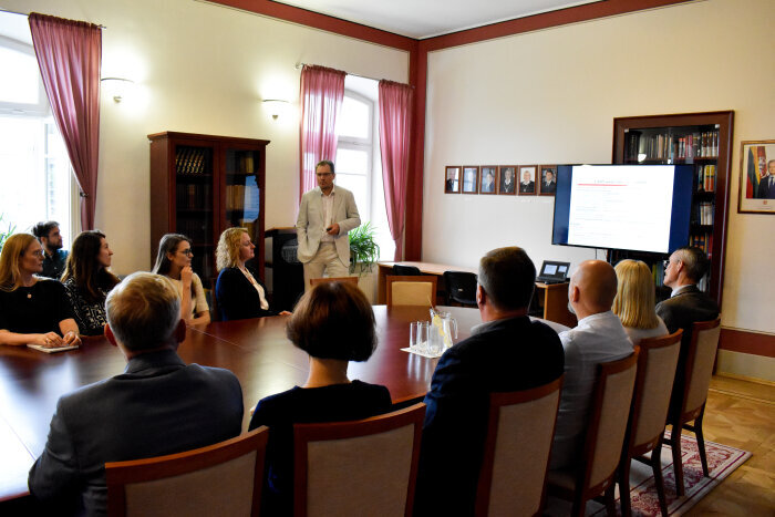 CJEU Judge Jarukaitis visited SACL