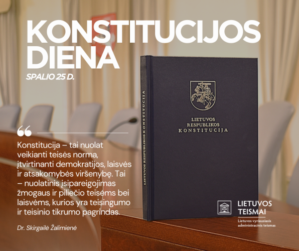Sveikiname su Konstitucijos diena!