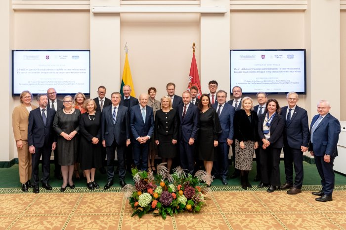 LVAT 25-mečio konferencija: Europos ir nacionalinės administracinės justicijos jungtys