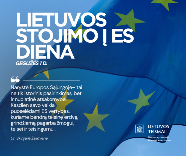 Minime stojimo į Europos Sąjungą dieną